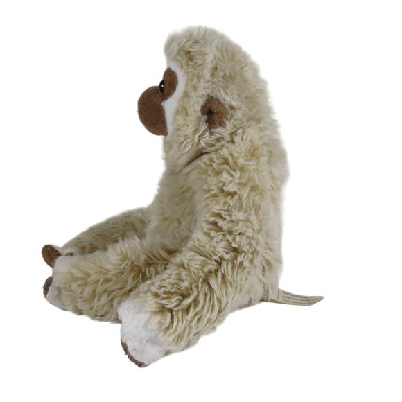 WWF Monkey Plush Toy Cream Brown Eco-Friendly Stuffed Animal 1986 Vintage - Picture 4 of 16